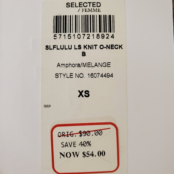 Brown Crew Neck Sweater with Textured Knit - Picture 4 of 4